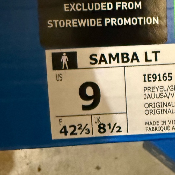 adidas Samba LT Preloved Yellow / Green / Gum - Picture 13 of 13